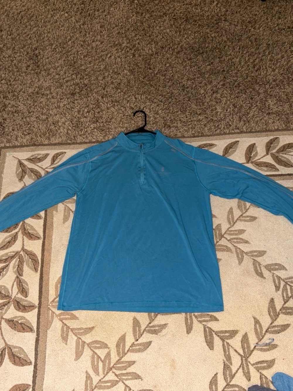 Men's tasc performance Ritz Carlton Hotel Long-Sleeve Quarter-Zip business Shirt